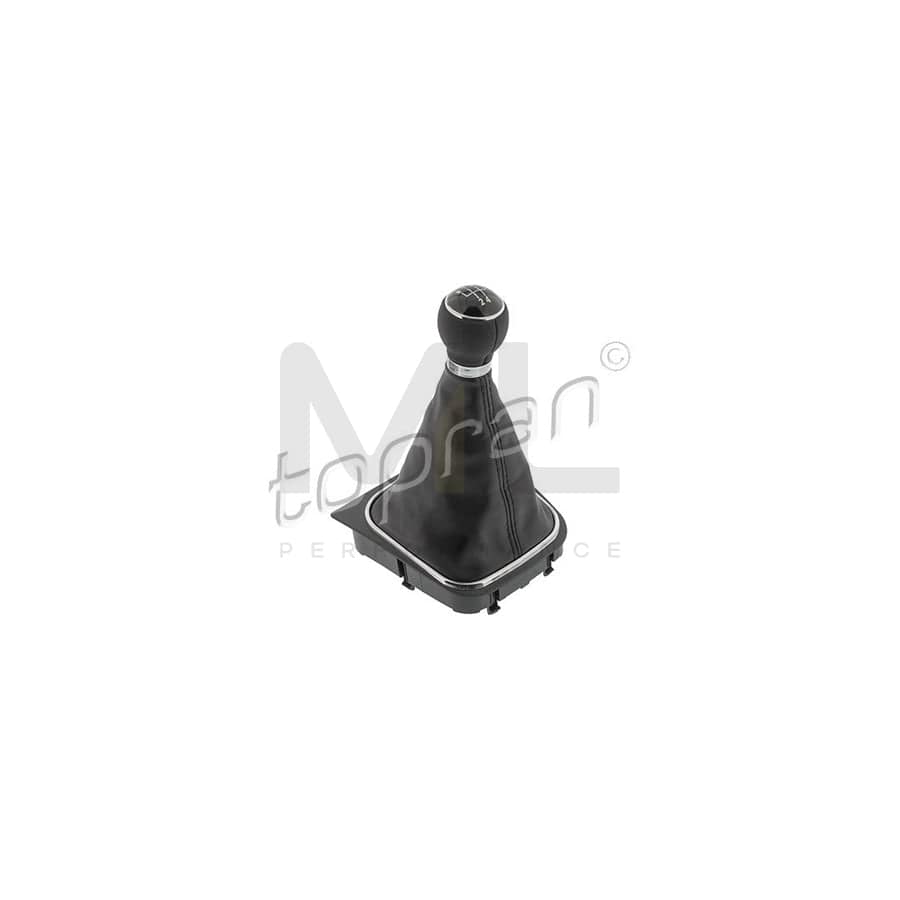 TOPRAN 115 891 Gear Lever Gaiter Black/Silver