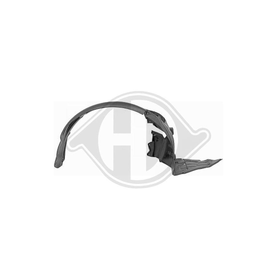 Diederichs 4474008 Panelling, Mudguard for RENAULT LAGUNA
