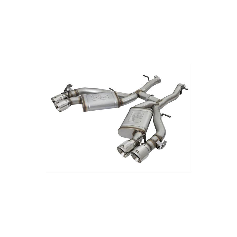 aFe 49-34068-P Axle-Back Exhaust System Chevrolet Camaro SS 16-21 V8-6.2L (sc) M/T | ML Performance US Car Parts