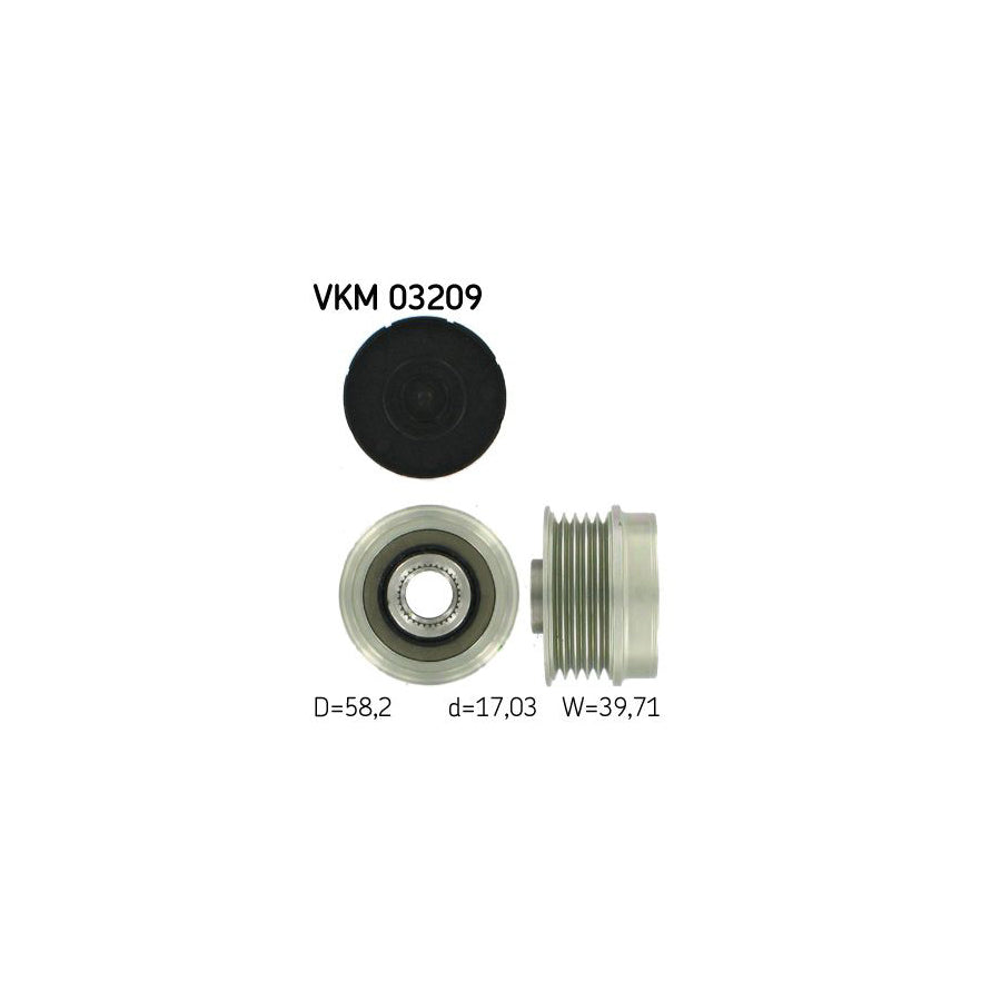 Skf Vkm 03209 Alternator Freewheel Clutch | ML Performance US Car Parts