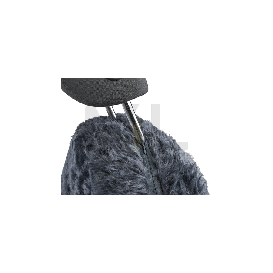 WALSER 20032 Car seat cover Anthracite, Sheepskin