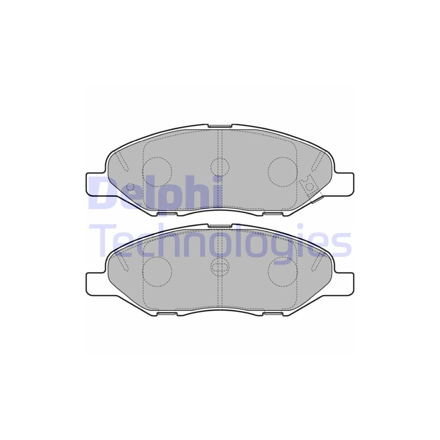 Delphi Lp3169 Brake Pad Set