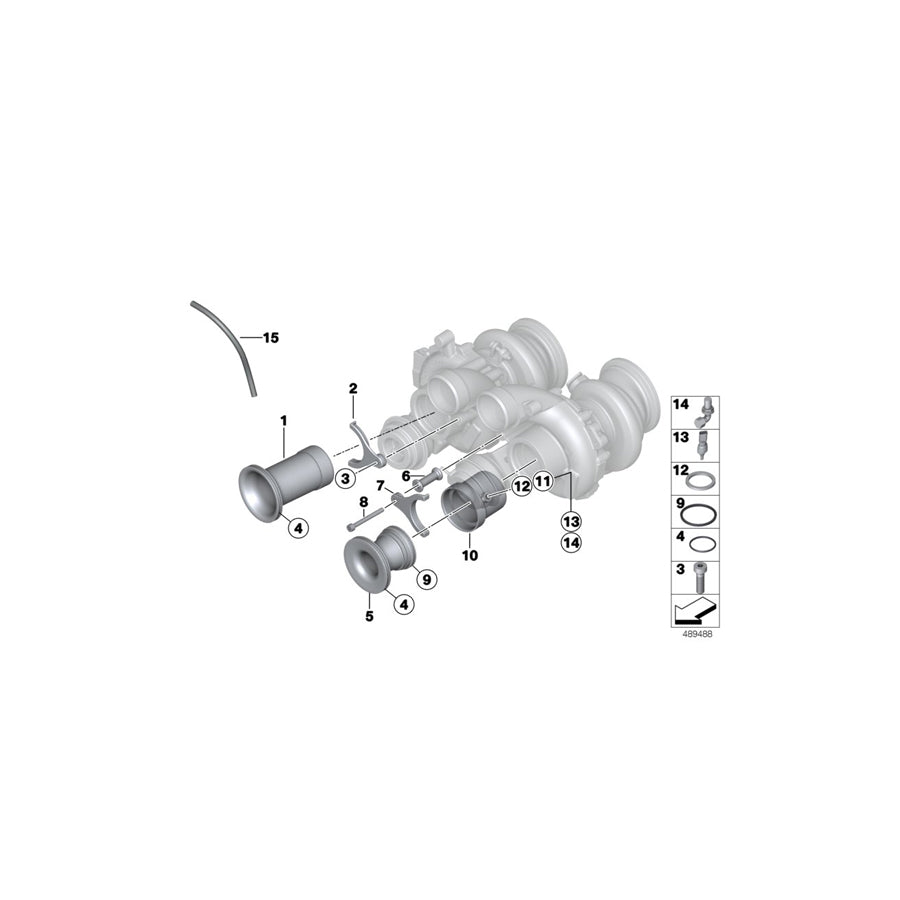 Genuine BMW 11618416464 BMW Air Inlet Cover 33,0 MM (Inc. & M6 GT3) | ML Performance US Car Parts