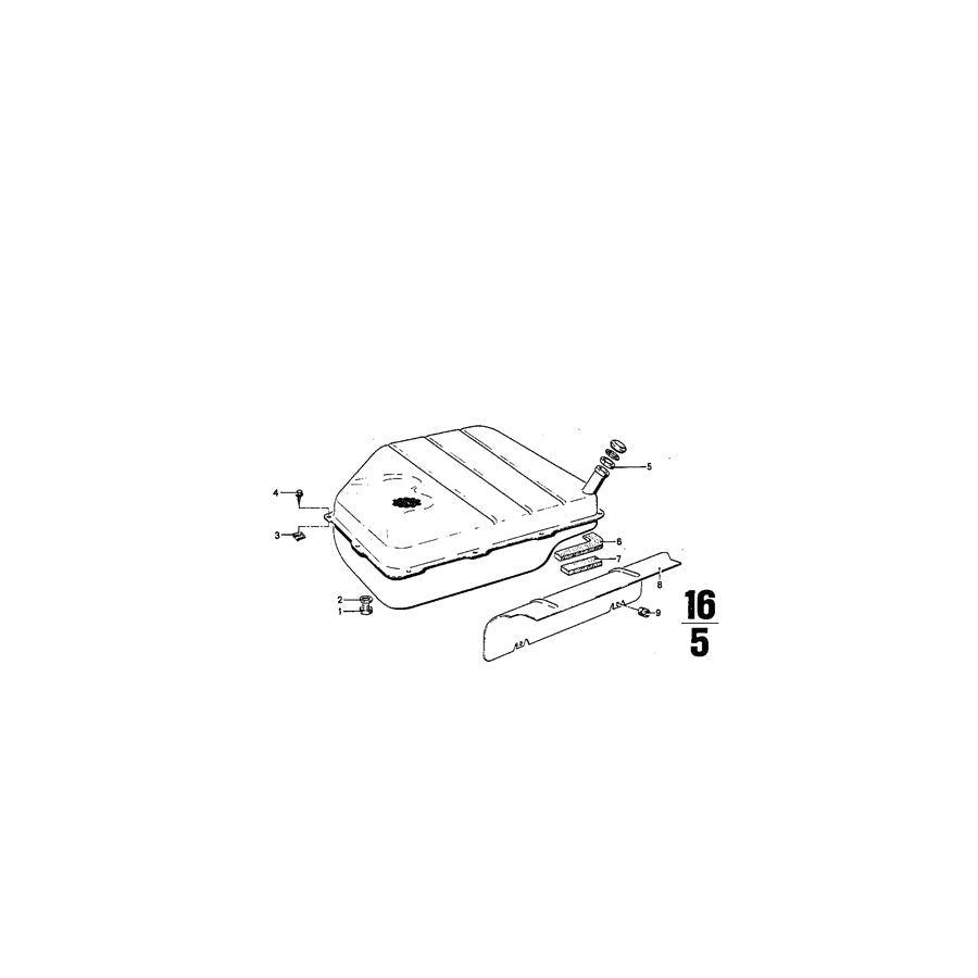 Genuine BMW 16111100205 Gasket (Inc. 2500, 3.0Si & 2800) | ML Performance US Car Parts