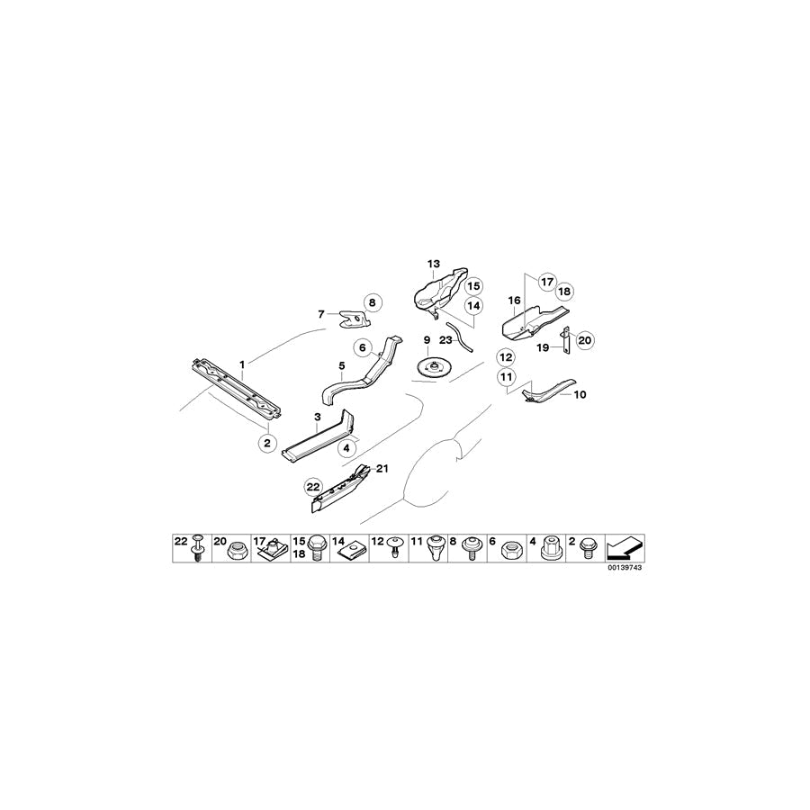 Genuine BMW 51717124576 E65 E66 E67 Control Unit Cover (Inc. 745d, 740d & 735Li) | ML Performance US