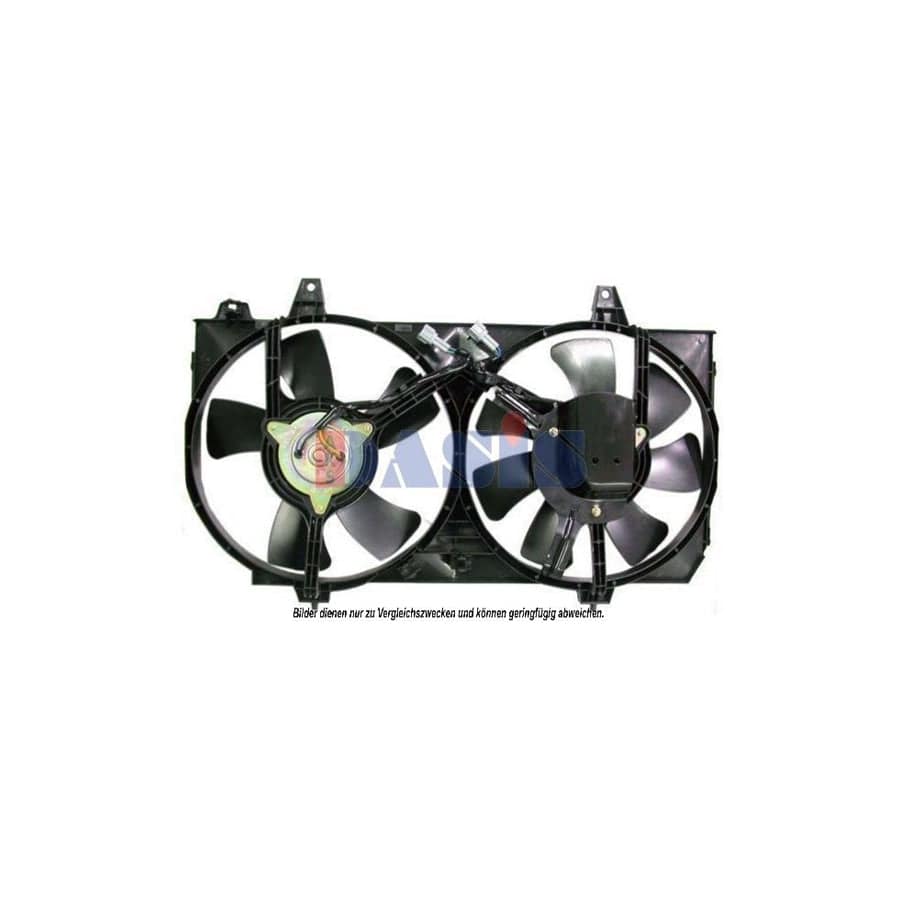 AKS Dasis 078047N Fan, Radiator for Nissan Primera