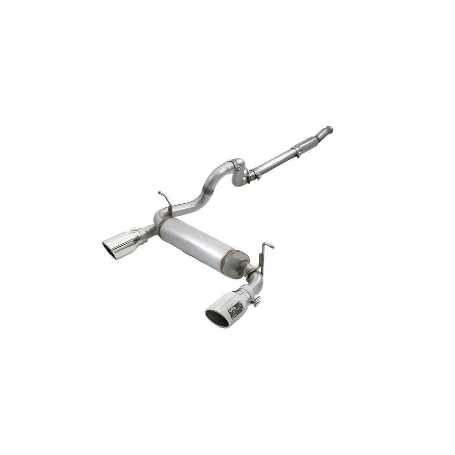aFe 49-48096-P Cat-Back Exhaust System Jeep Wrangler (JL) 18-21 L4-2.0L (T) | ML Performance US Car Parts