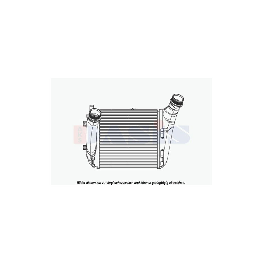 AKS Dasis 487033N Intercooler for Audi Q7 (4Lb)