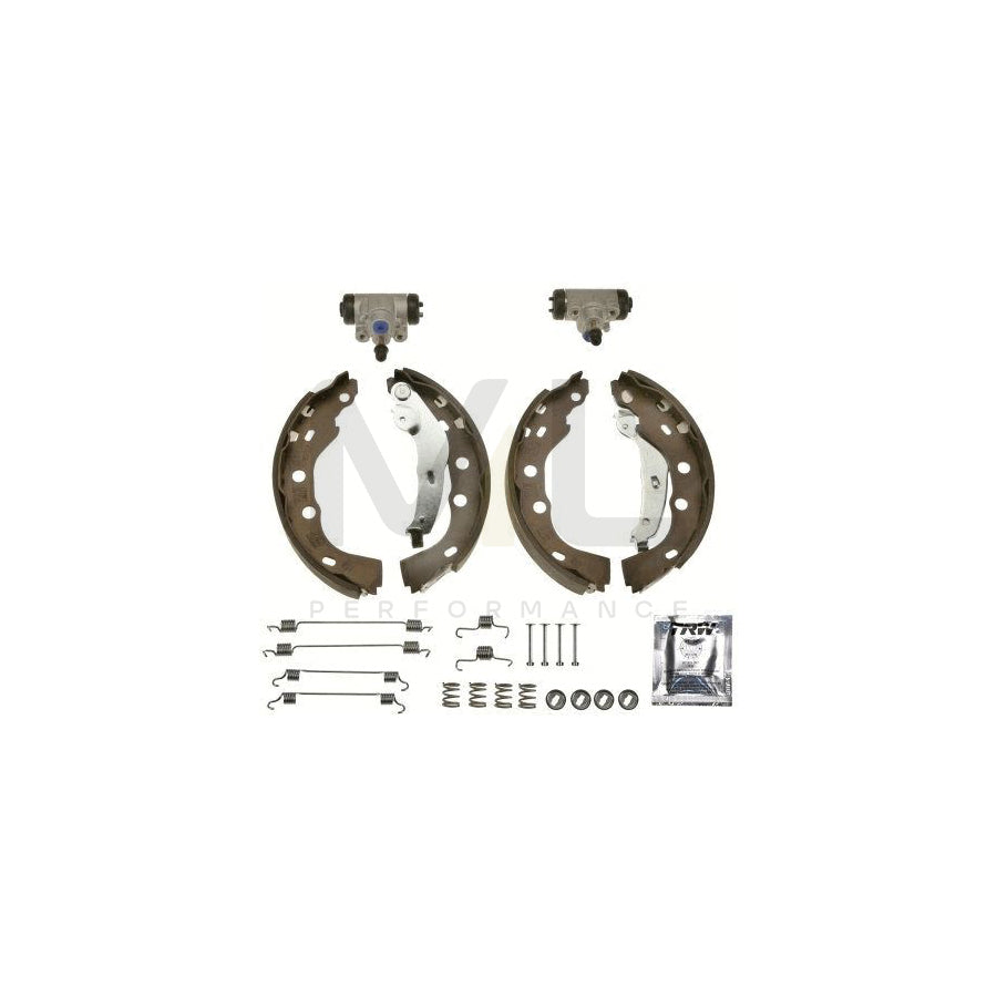 TRW Brake Kit BK2937 Brake Shoe Set for SUZUKI Swift II Hatchback (EA, MA) with wheel brake cylinder | ML Performance Car Parts