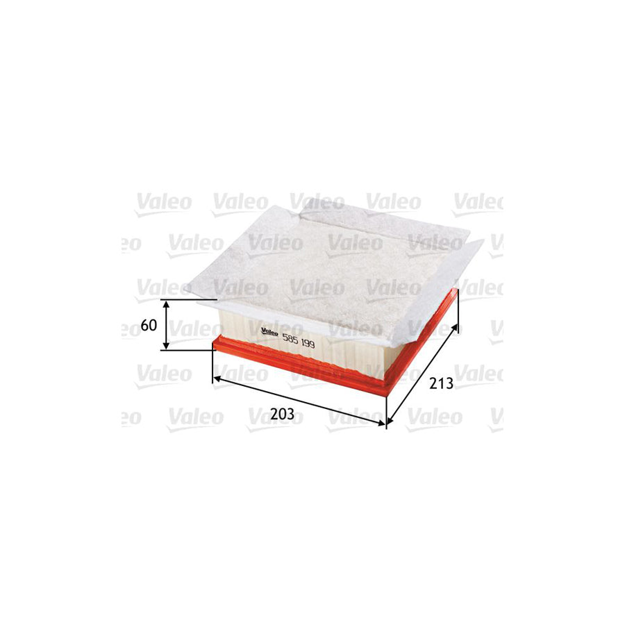 VALEO 585199 Air Filter | ML Performance UK Car Parts