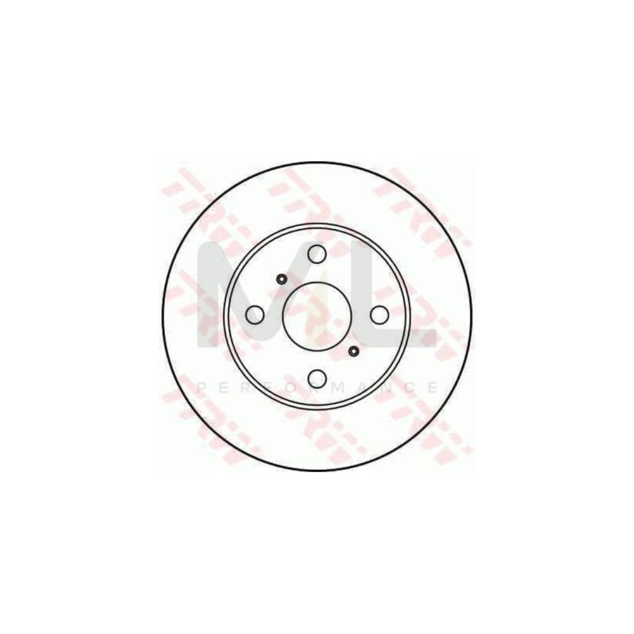 TRW DF1921 Brake Disc Solid | ML Performance Car Parts