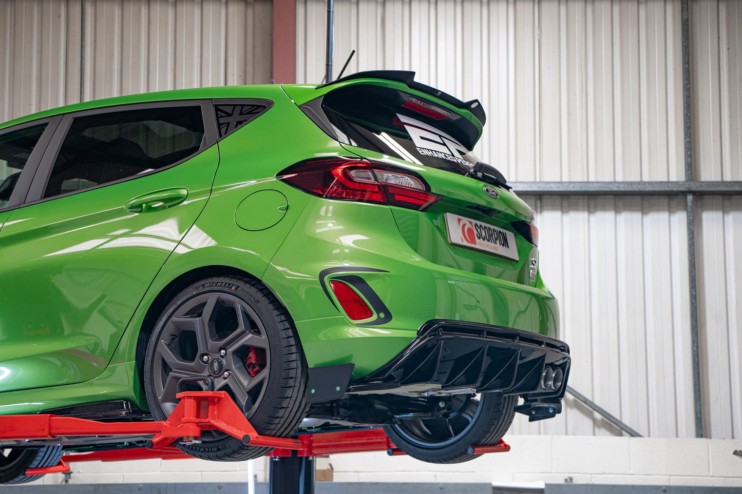 Scorpion SFDS102CF Ford Fiesta ST MK8.5 Predator Gpf-Back System Non-Valved | ML Performance US US
