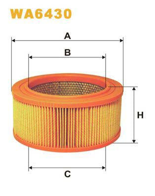 WIX Filters WA6430 Air Filter