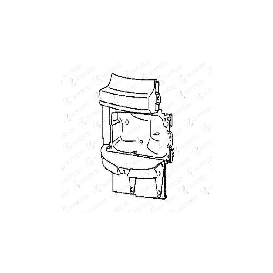 Covind 144/154 Housing, Headlight