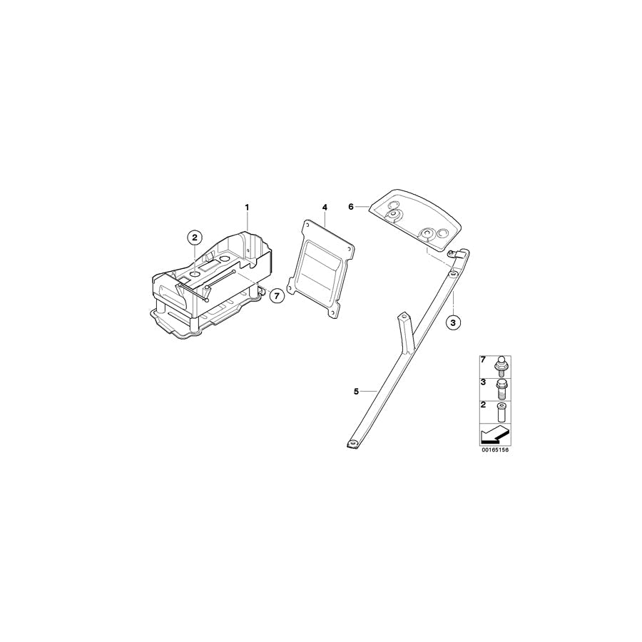 Genuine BMW 51718264147 E46 Cover (Inc. 325Ci, 320Cd & 330Cd) | ML Performance US