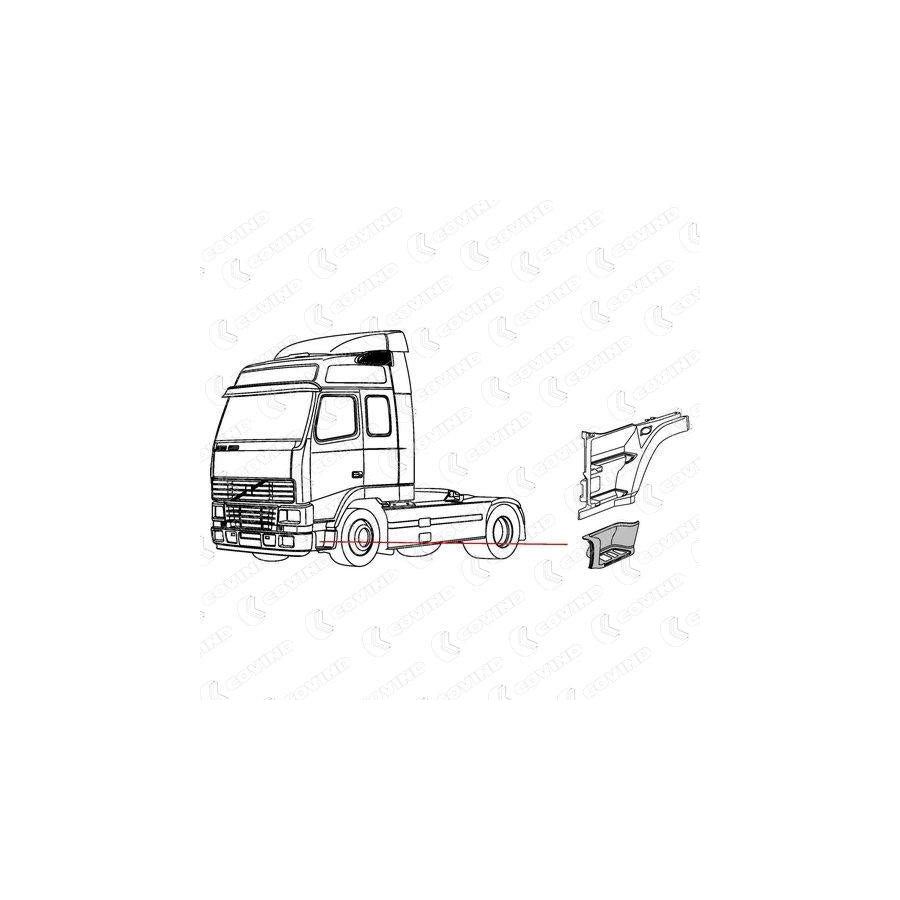 Covind 0Fh/241 Rocker Panel