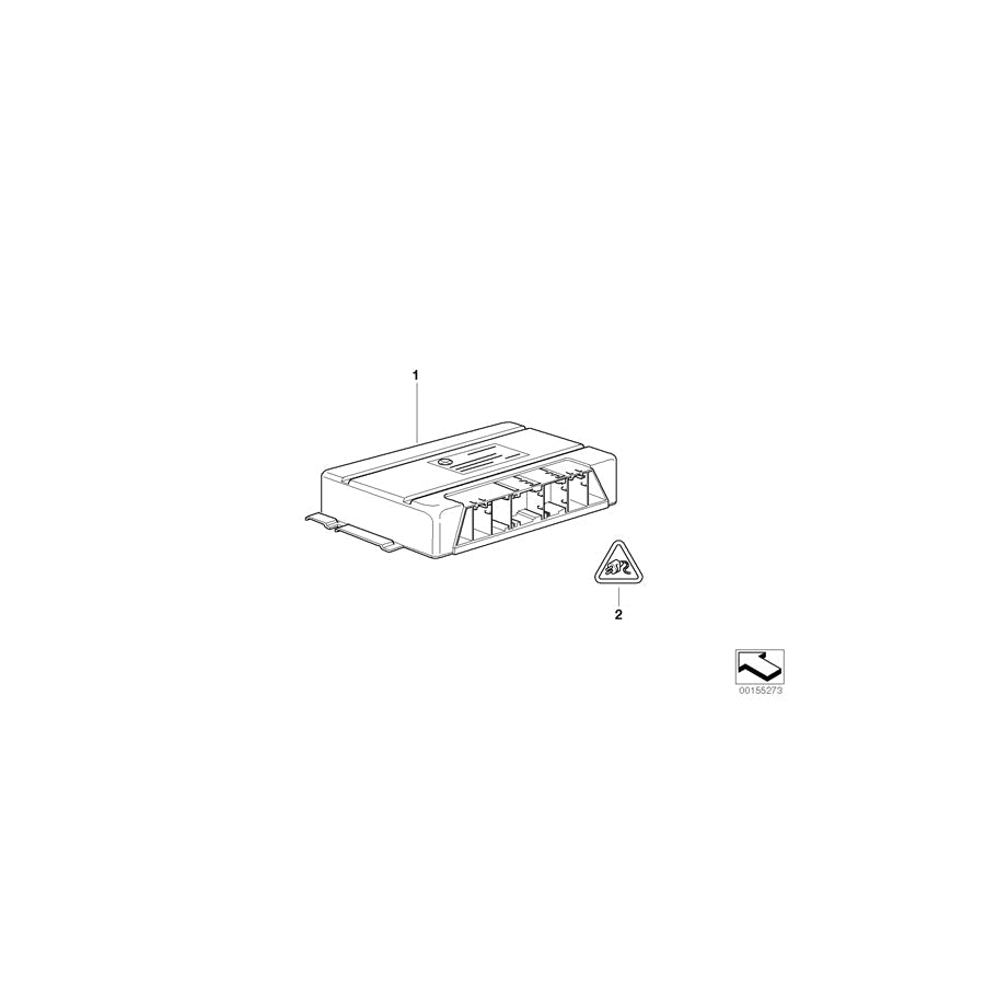 Genuine BMW 24601423886 E46 E39 Exch. Basic Control Unit Egs GS20 (Inc. 318Ci, 318i & 316i 1.9) | ML Performance US