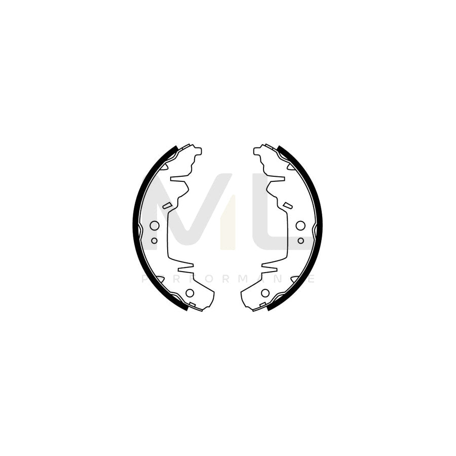 TRW GS8775 Brake Shoe Set | ML Performance Car Parts