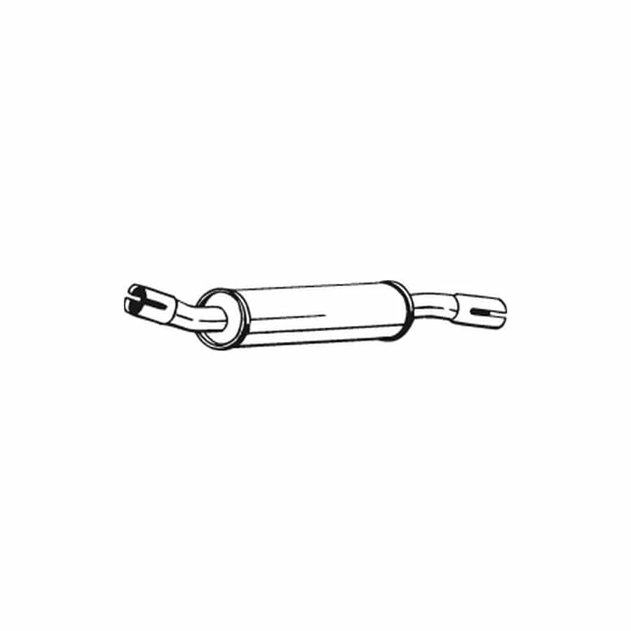 Bosal 228-253 Middle Silencer for Toyota Corolla