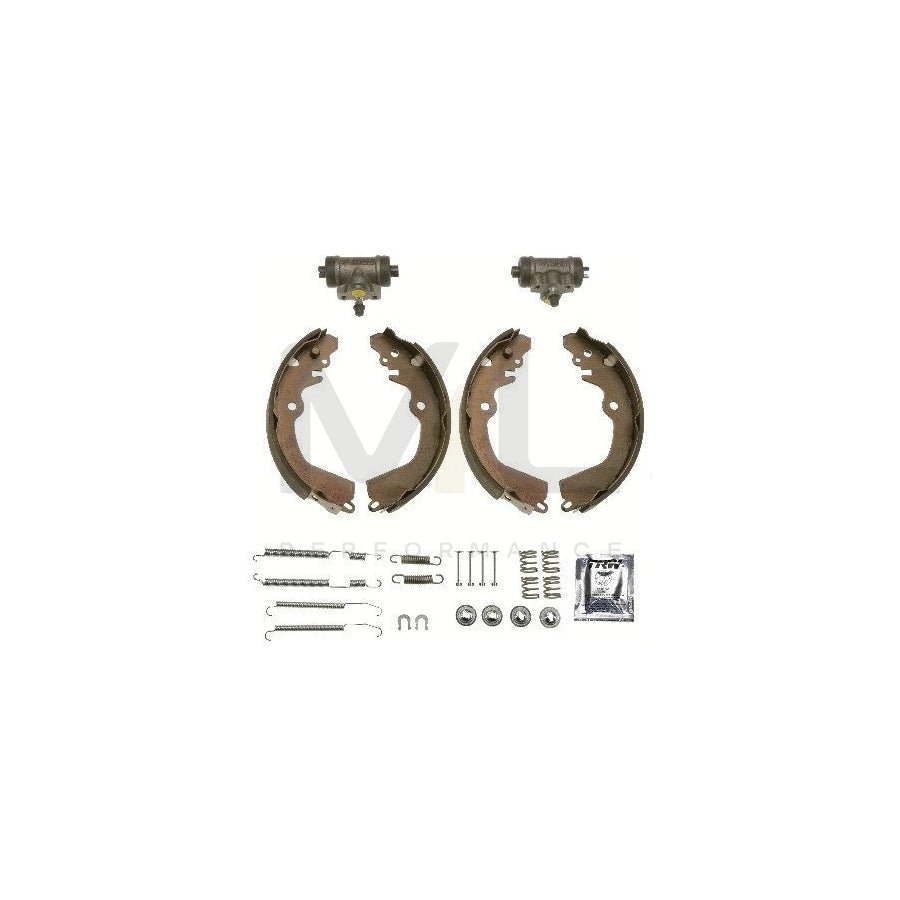 TRW Brake Kit BK2934 Brake Shoe Set for MITSUBISHI CARISMA with wheel brake cylinder | ML Performance Car Parts