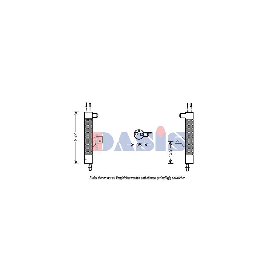AKS Dasis 800570N Dryer, Air Conditioning