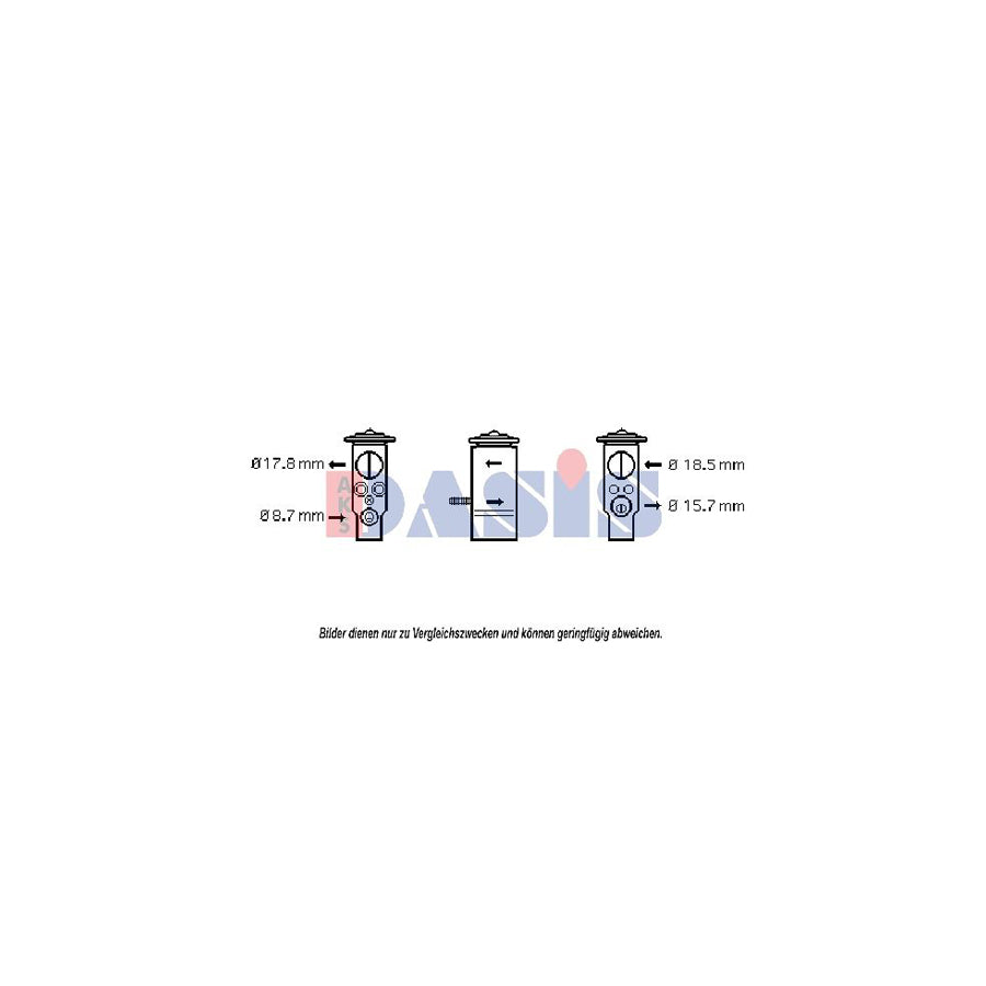 AKS Dasis 840131N AC Expansion Valve