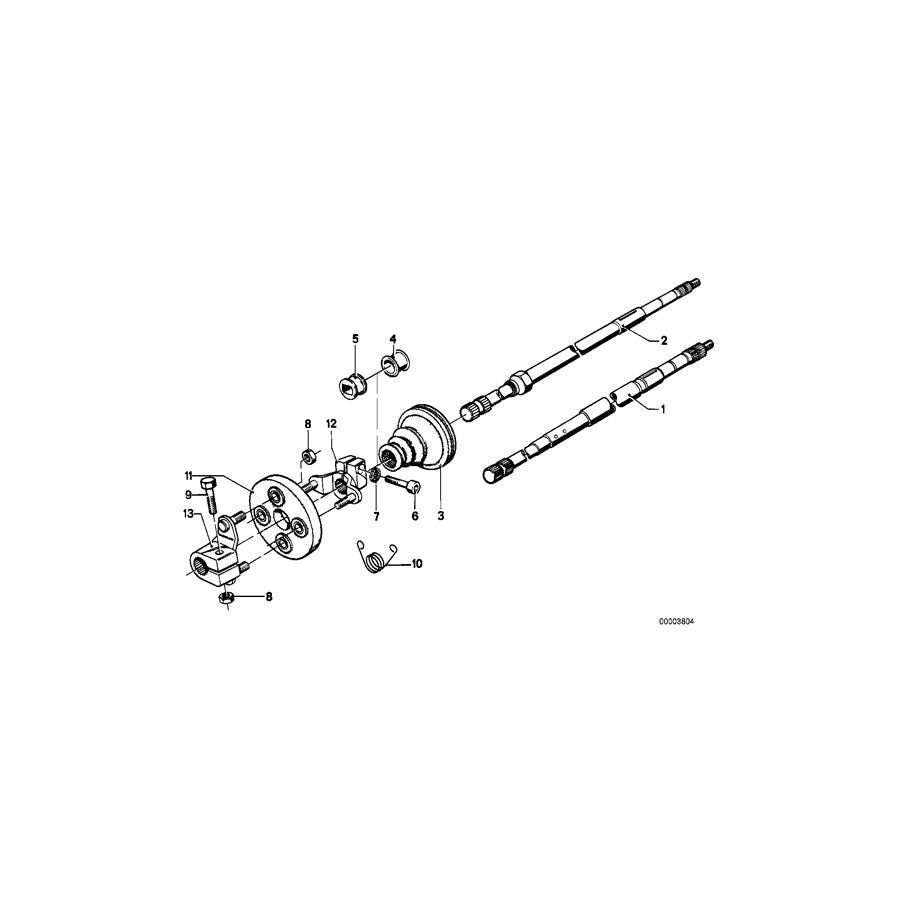 Genuine BMW 32311113308 E12 E28 Bush (Inc. 524td, 518i & 518) | ML Performance US Car Parts