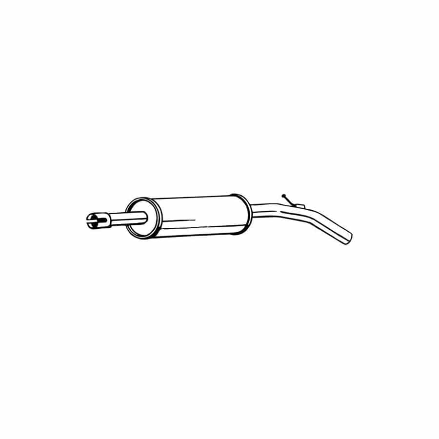 Bosal 233-495 Middle Silencer
