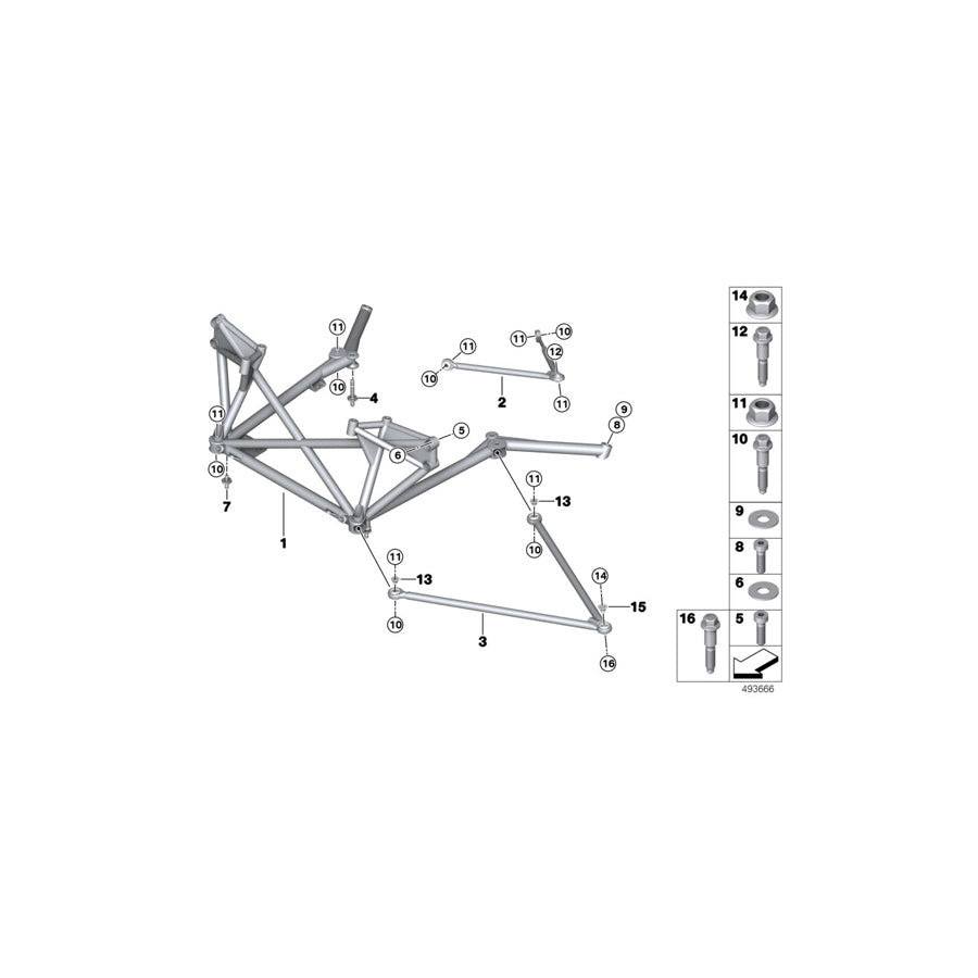 Genuine BMW 31108419940 Stud M10 (Inc. M6 GT3) | ML Performance US