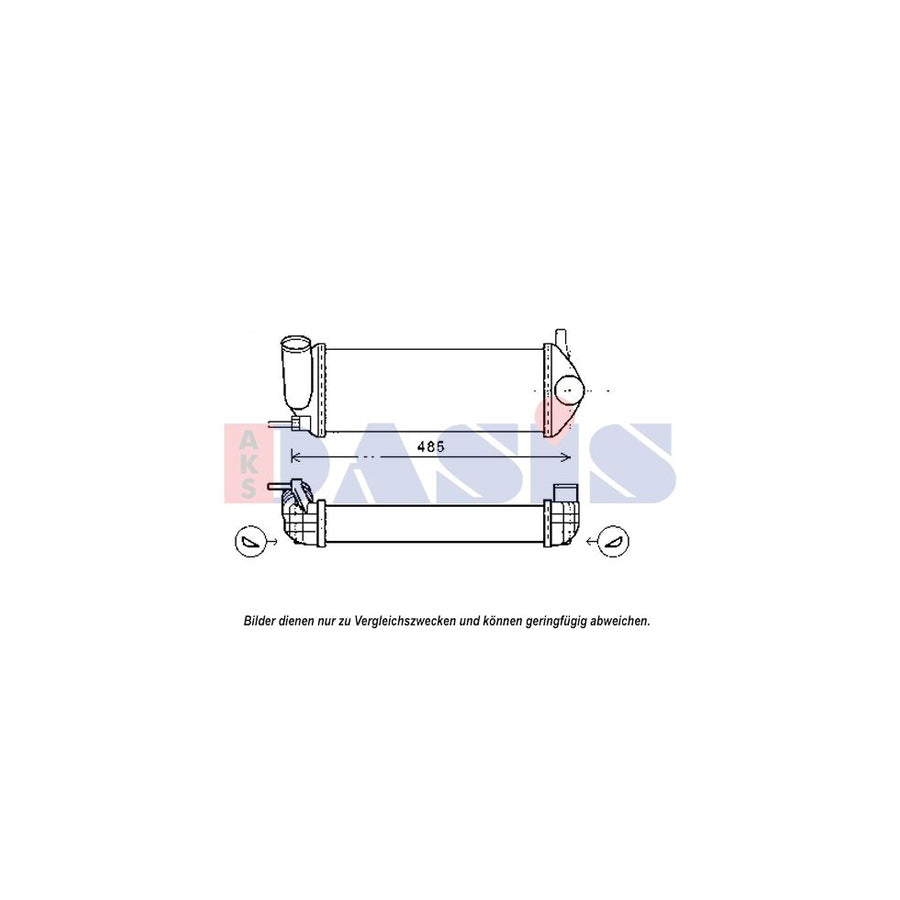 AKS Dasis 187031N Intercooler for Renault Kangoo