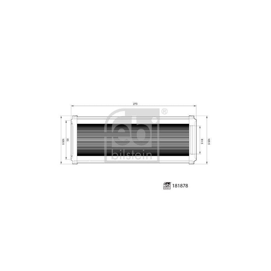 Febi Bilstein 181878 Air Filter