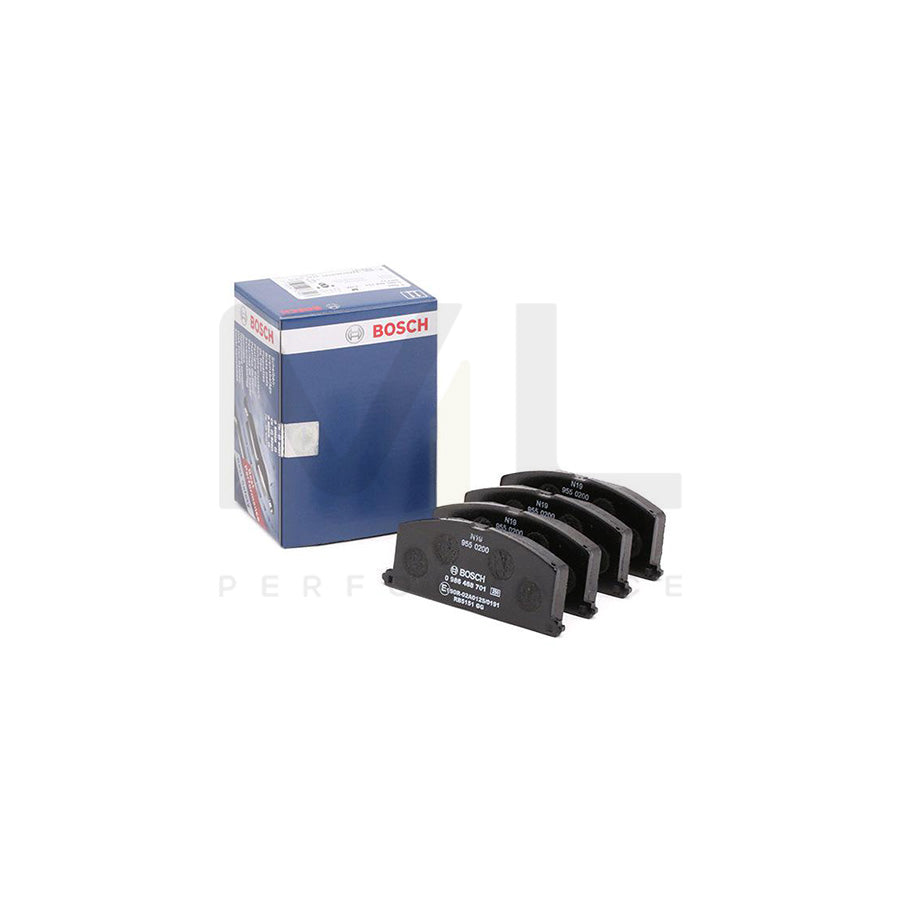 Bosch 0986468701 Brake Pad Set BP733 | ML Performance Car Parts