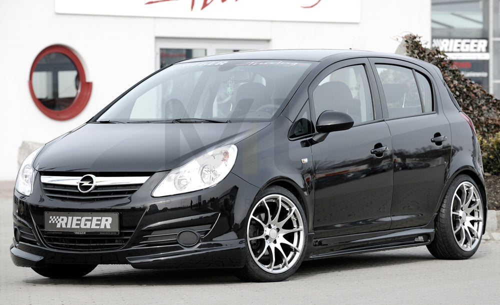 Rieger 00058941 Opel Corsa D Side Skirt 2 | ML Performance UK Car Parts