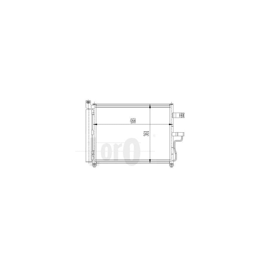 Abakus 0330160010 Air Conditioning Condenser
