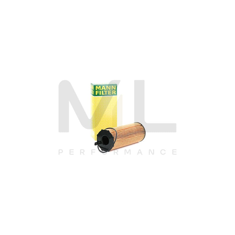 MANN-FILTER HU 8003 x Oil Filter for LAND ROVER RANGE ROVER with seal, Filter Insert