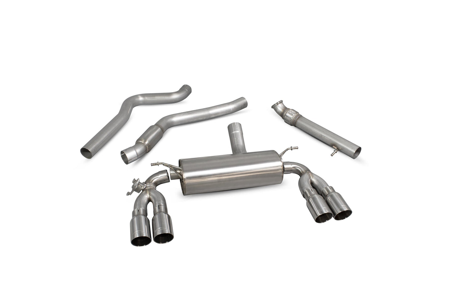 Scorpion SBM075 BMW M2 F87 Cat-Back System With Electronic Valve | ML Performance US US