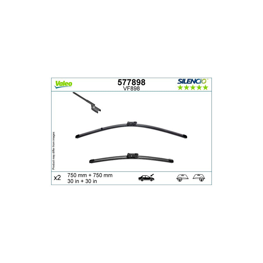 Valeo 577898 Wiper Blade | ML Performance US Car Parts