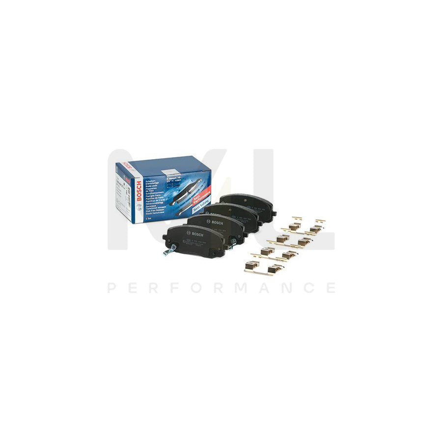 Bosch 0986494594 Brake Pad Set With Acoustic Wear Warning, With Mounting Manual BP974 | ML Performance Car Parts