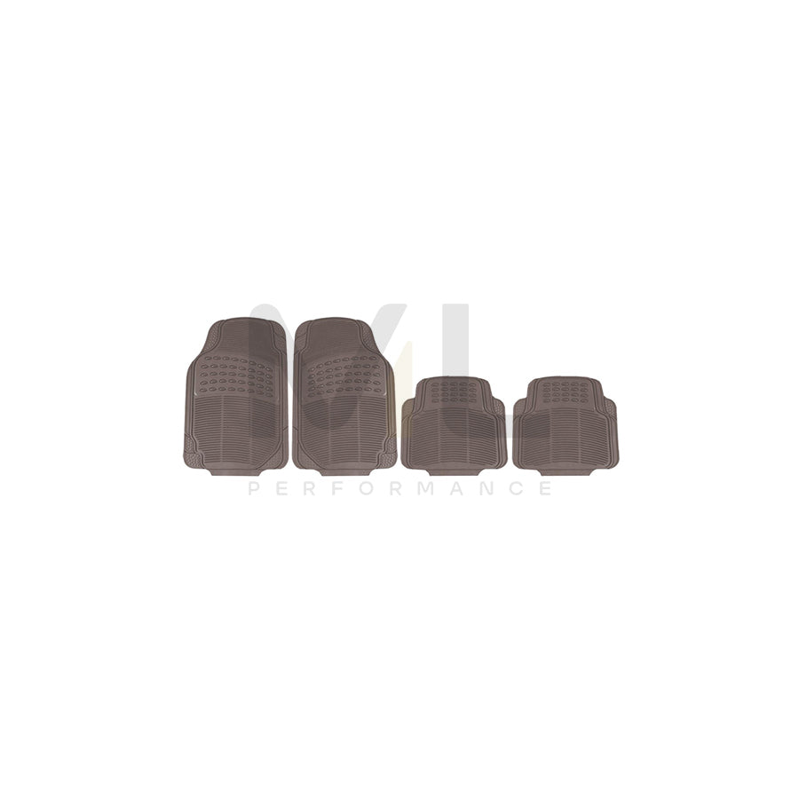 HEYNER Universal fit, ProtectionStar Pro 731150 Floor mat set Elastomer, Front and Rear, Quantity: 4, Beige