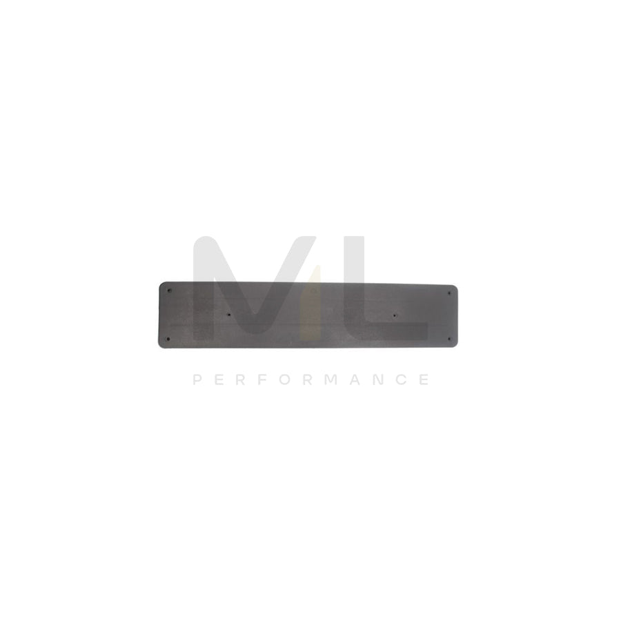 BLIC 6509-01-3521920P Number plate holder suitable for MERCEDES-BENZ C-Class Front, Black, frameless | ML Performance Car Parts