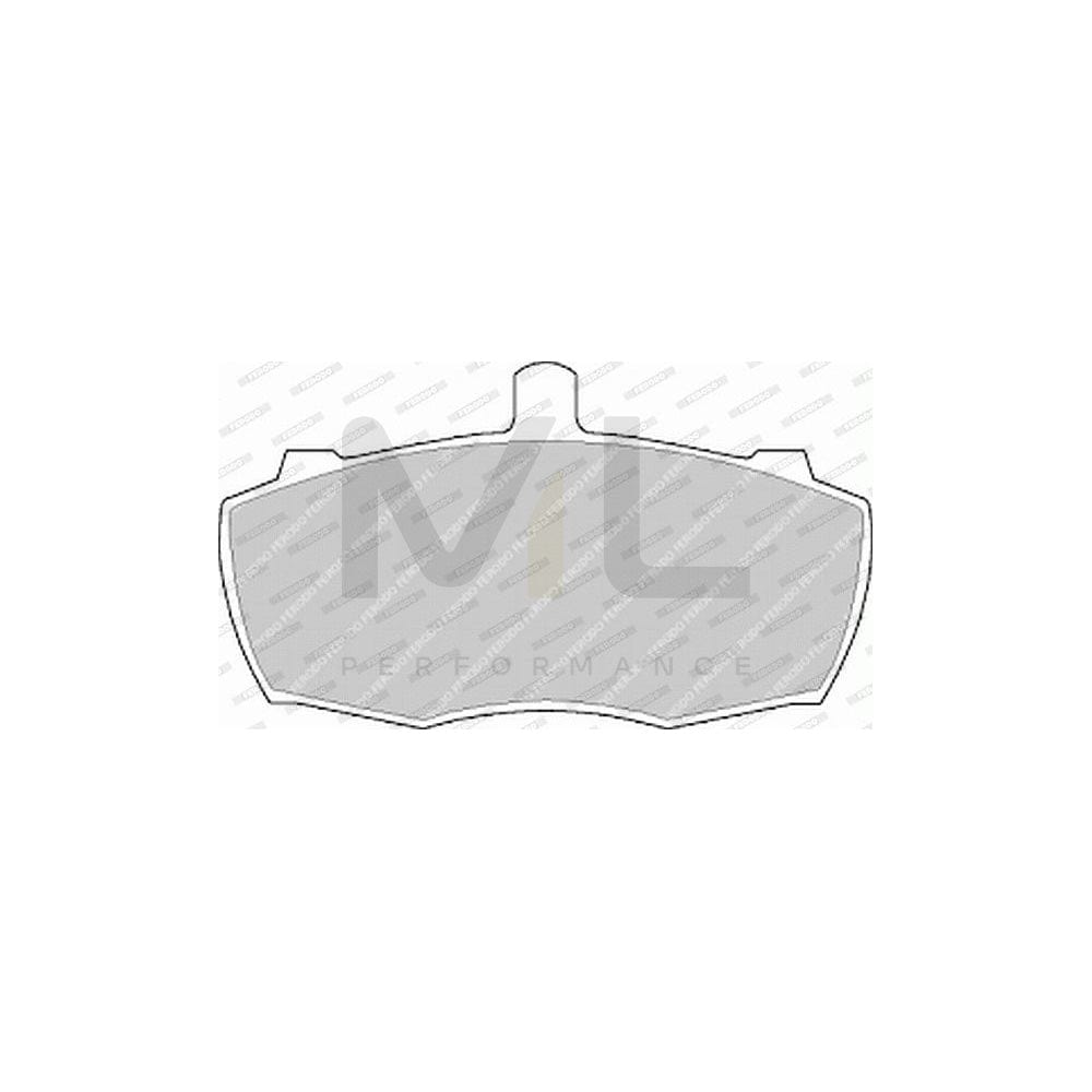 Ferodo Premier Eco Friction Fdb163 Brake Pad Set Prepared For Wear Indicator, Without Accessories | ML Performance Car Parts