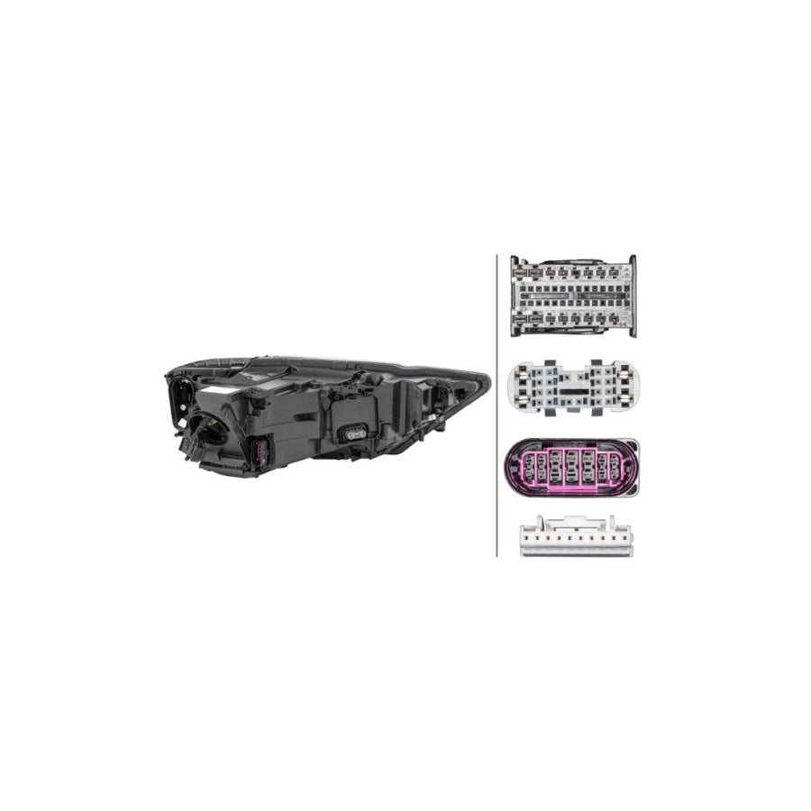 Hella 1EX 012 865-411 Headlight For Audi A8 (4N2, 4N8)