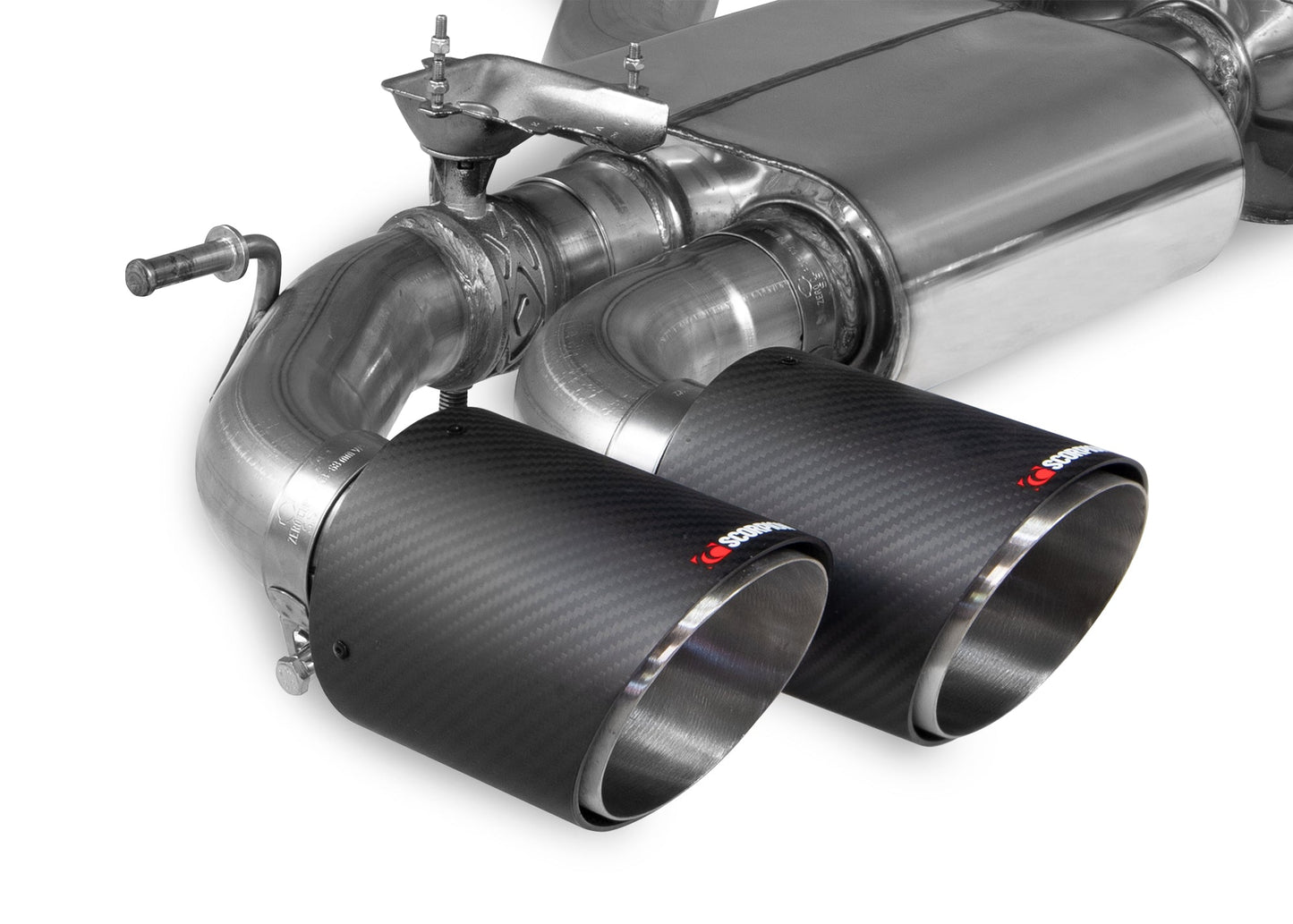 Scorpion SAU093CF Audi S3 8Y Resonated Cat/Gpf Back System & Electronic Valves | ML Performance US US