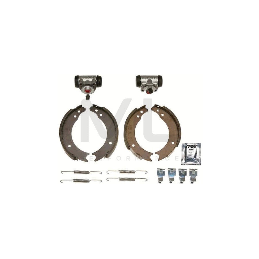 TRW Brake Kit BK1000 Brake Shoe Set for RENAULT 4 with wheel brake cylinder | ML Performance Car Parts