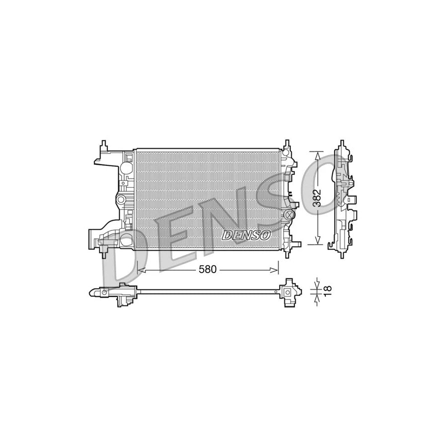 DENSO DRM20094 Engine Radiator