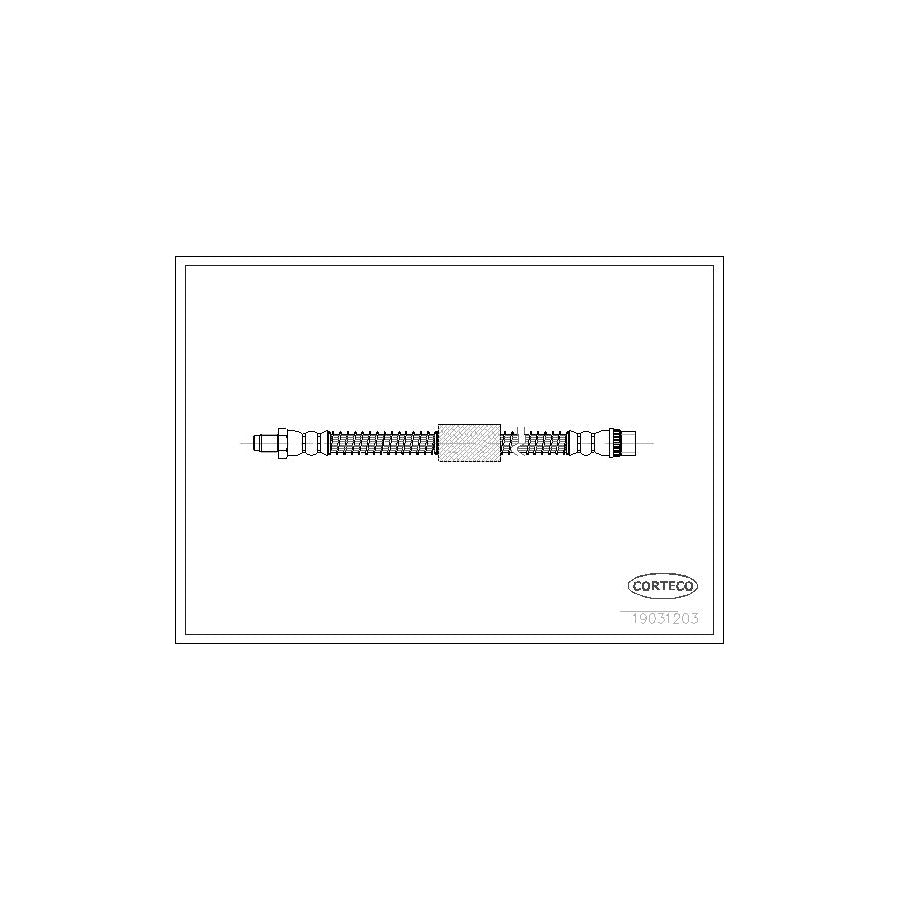 Corteco 19031203 Brake Hose