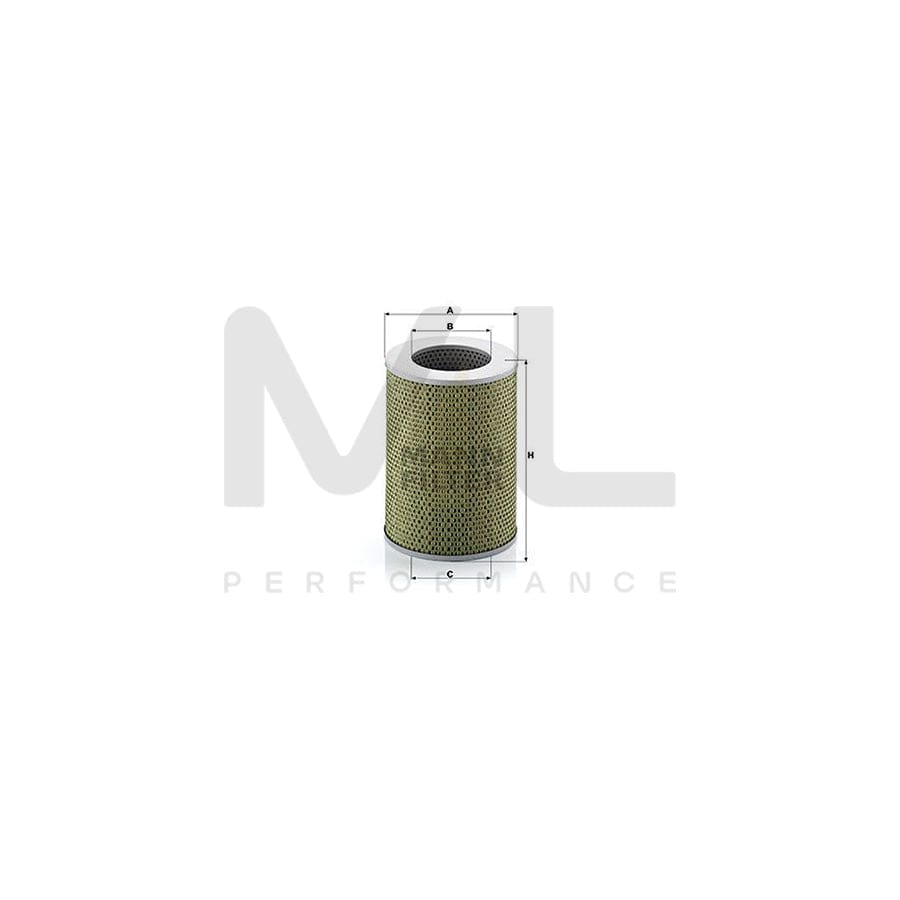 MANN-FILTER H 15 134 Oil Filter Filter Insert
