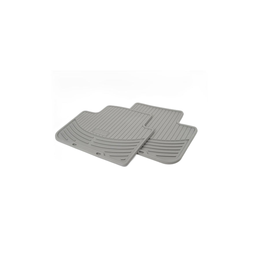 Genuine BMW 82110305178 E83 Rubber Floor Mats E83 GRAY REAR (Inc. X3 2.5i, X3 3.0i & X3 3.0si) | ML Performance UK Car Parts