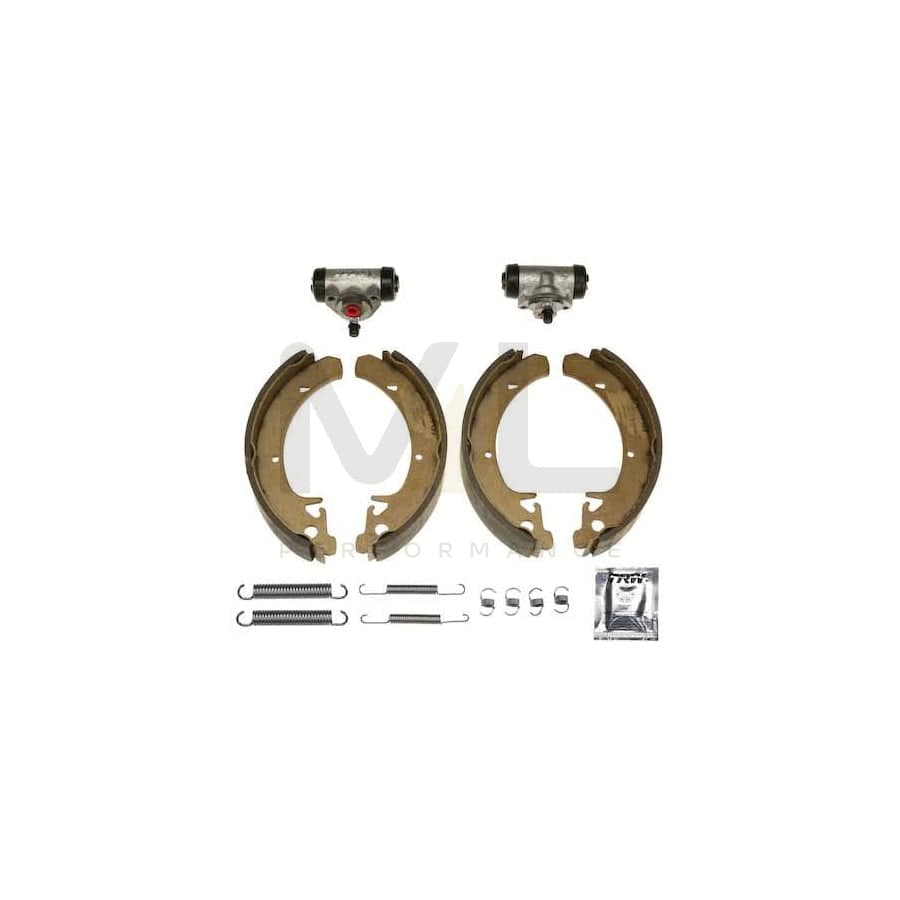TRW Brake Kit BK1452 Brake Shoe Set with wheel brake cylinder | ML Performance Car Parts