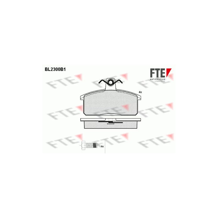 FTE Bl2300B1 Brake Pad Set